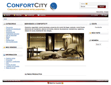 Tablet Screenshot of confortcity.es
